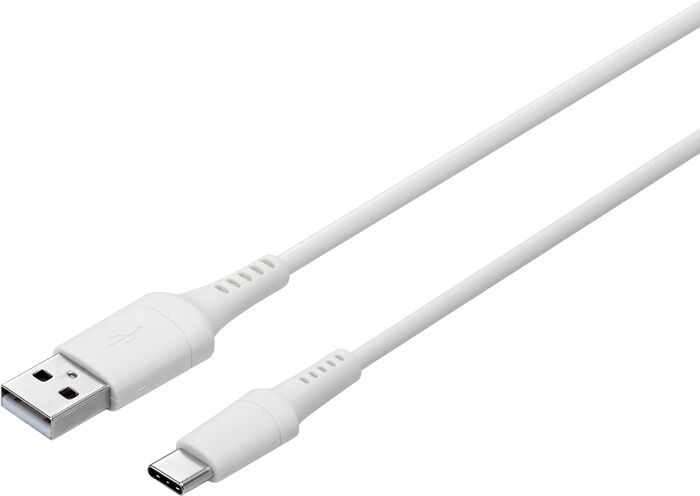 Sandstrøm USB-A í USB-C snúra - 1,2 metra 
