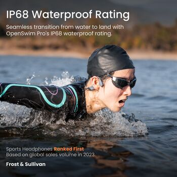 Shokz Openswim Pro þráðlaus heyrantól