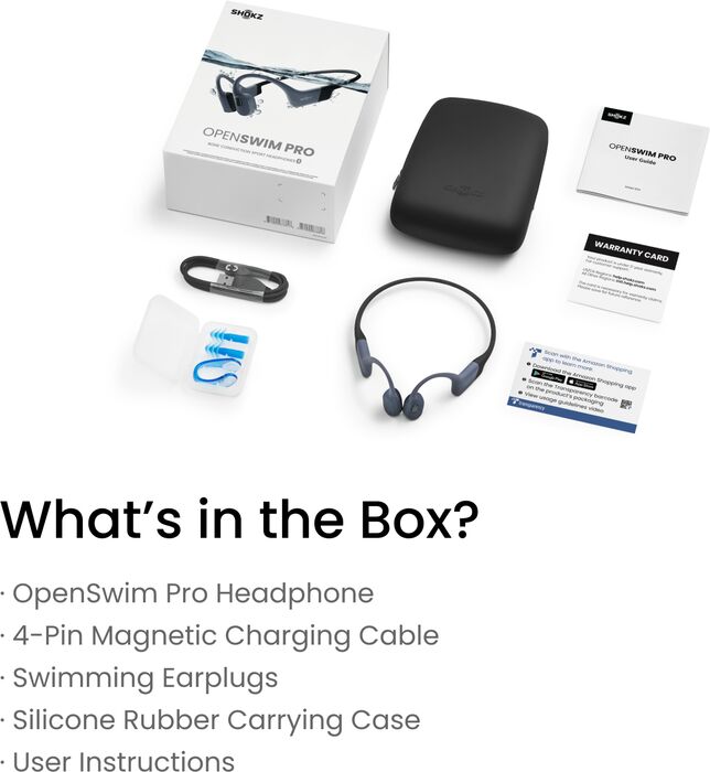 Shokz Openswim Pro þráðlaus heyrantól