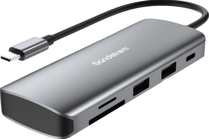 Sandstrøm 7-í-1 USB-C tengikví