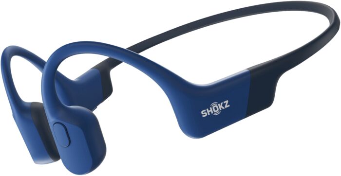 Shokz Openrun þráðlaus heyrnartól USB-C - Blá