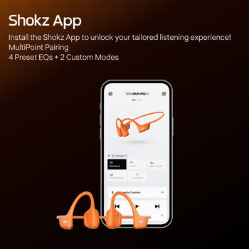 Shokz Openrun Pro 2 þráðlaus heyrnartól - Appelsínugul