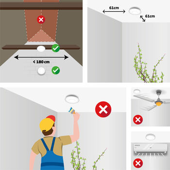 Alecto Reykjskynjari 3 í pakka