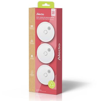 Alecto Reykjskynjari 3 í pakka