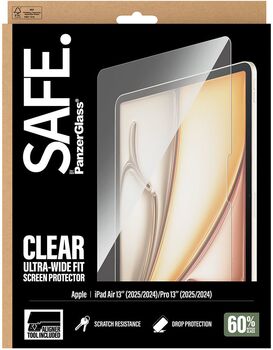 SAFE skjávörn f. iPad Air 13" (2025/2024) og iPad Pro 13" (2025/2024)
