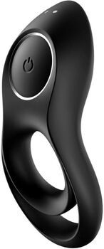 Satisfyer Legendary Duo typpahringur - Svartur