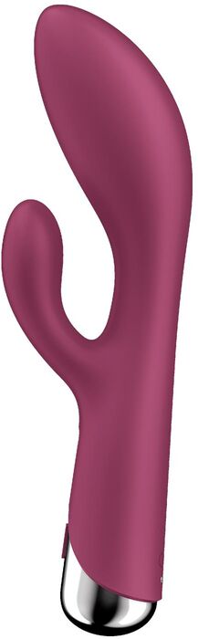 Satisfyer Spinning Rabbit 1 tvöfaldur titrari - Fjólublár