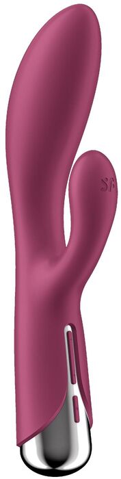 Satisfyer Spinning Rabbit 1 tvöfaldur titrari - Fjólublár