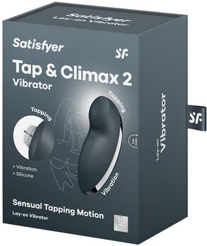 Satisfyer Tap and Climax 2 titrari - Grár
