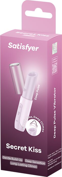 Satisfyer Secret Kiss titrari - Bleikur