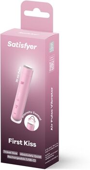 Satisfyer First Kiss sogtæki - bleikt