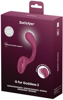 Satisfyer G for Goddess 2 titrari - Vínrauður