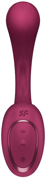 Satisfyer G for Goddess 2 titrari - Vínrauður