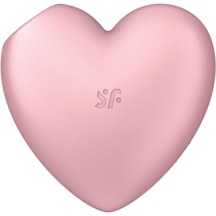 Satisfyer Cutie Heart sogtæki - Bleikt