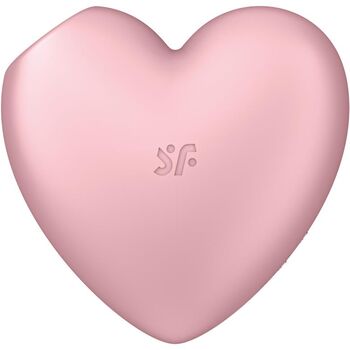 Satisfyer Cutie Heart sogtæki - Bleikt