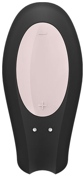 Satisfyer Double Joy titrari - Svartur