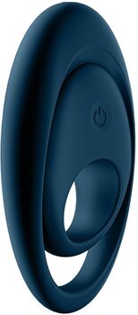 Satisfyer Glorious Duo typpahringur - Blár