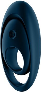 Satisfyer Glorious Duo typpahringur - Blár