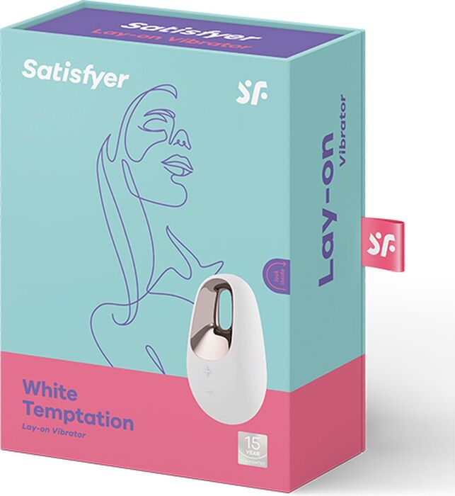 Satisfyer White Temptation egg - Hvítt