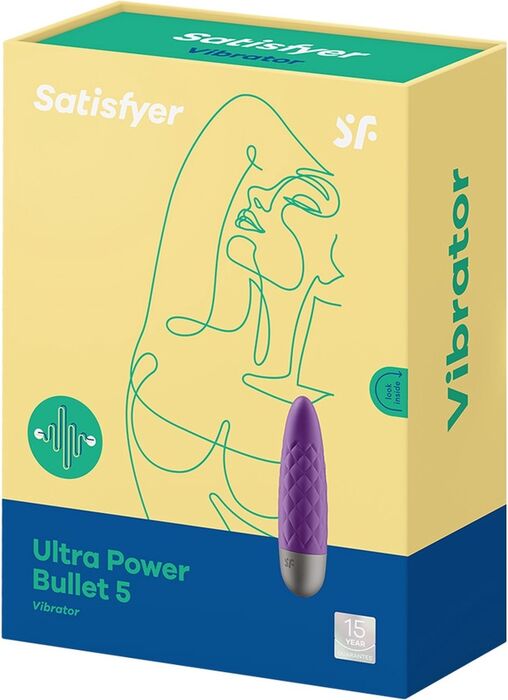 Satisfyer Ultra Power Bullet 5 titrari - Fjólublár