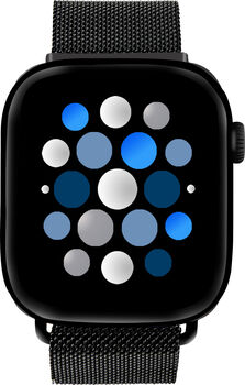 Sandstrøm mesh ól fyrir Apple Watch 42-49 mm - Svartur