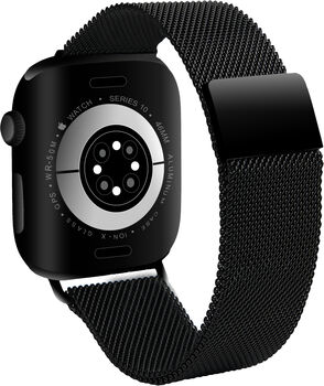 Sandstrøm mesh ól fyrir Apple Watch 42-49 mm - Svartur