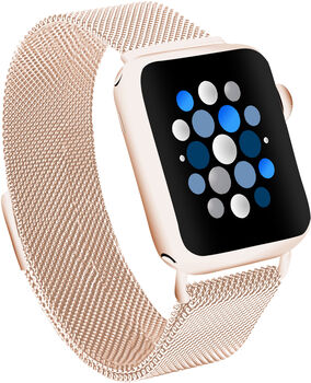 Sandstrøm mesh ól fyrir Apple Watch 38-41 mm - Rósagyllt