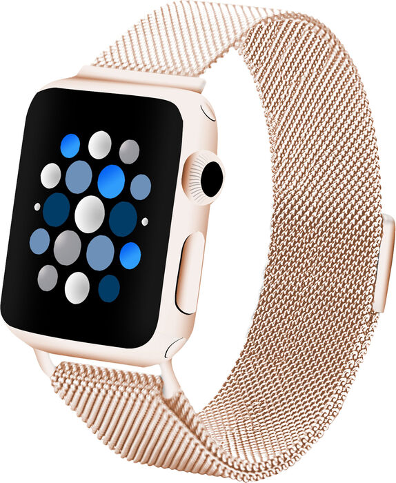 Sandstrøm mesh ól fyrir Apple Watch 38-41 mm - Rósagyllt
