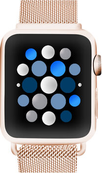 Sandstrøm mesh ól fyrir Apple Watch 38-41 mm - Rósagyllt