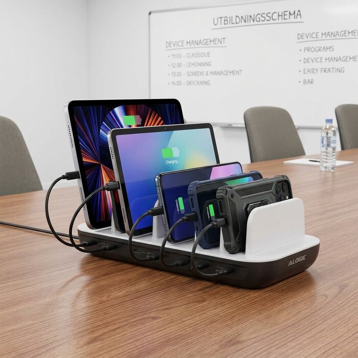 Alogic Powerfin USB-C hleðslutæki - 7 Tengi