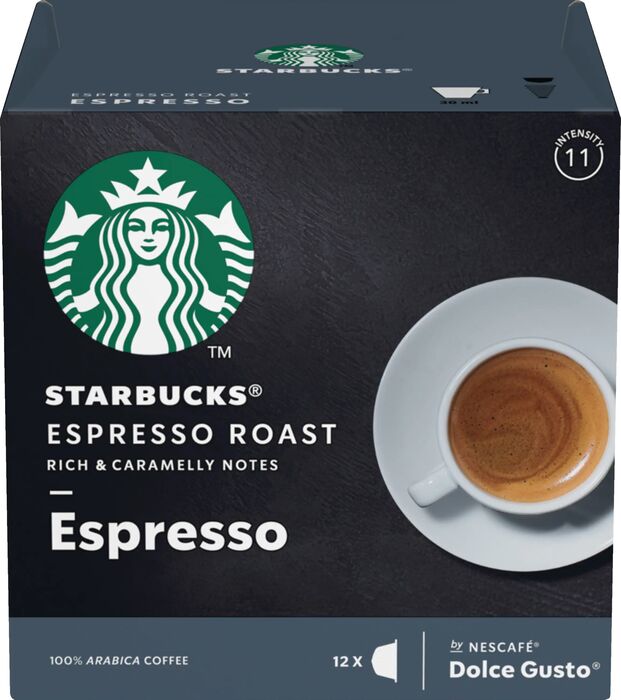 Starbucks Espresso Roast Dolce Gusto kaffihylki