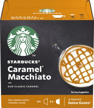 Starbucks Caramel Macchiato Dolce Gusto kaffihylki