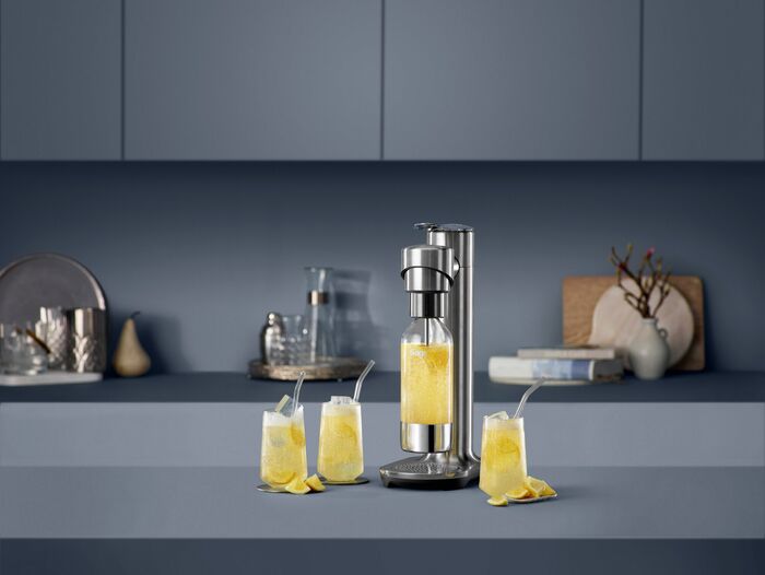 SAGE The InFizz Fusion kolsýrutæki - Silfur