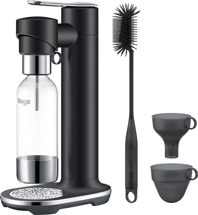 SAGE The InFizz Fusion kolsýrutæki - Svart