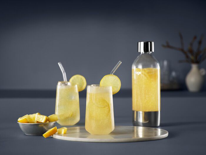 SAGE The InFizz Fusion kolsýrutæki - Svart stál