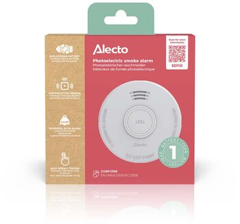 Alecto reykskynjari - 1 stk