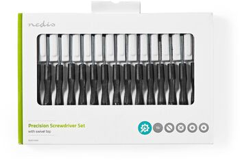 Nedis skrúfjárnasett - 15 stk