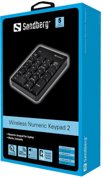 Sandberg þráðlaust talnaborð