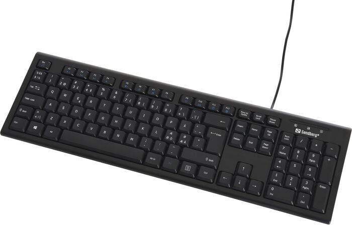 Sandberg lyklaborð með íslenskum stöfum