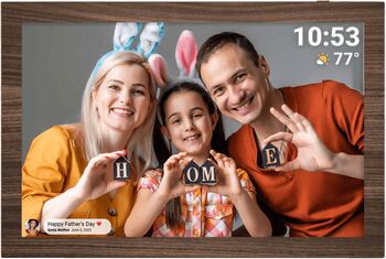 Sandstrøm SDPF1025 stafrænn myndarammi 10,1" - Brúnn