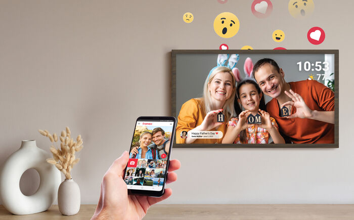 Sandstrøm SDPF2125 stafrænn myndarammi 21,5" - Brúnn