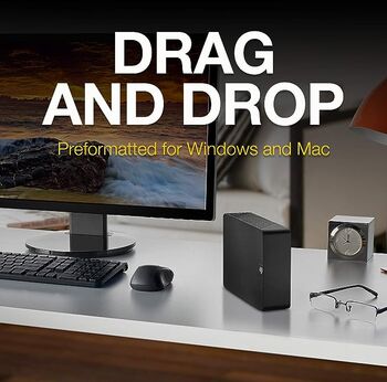 Seagate Expansion Desktop flakkari - 14 TB