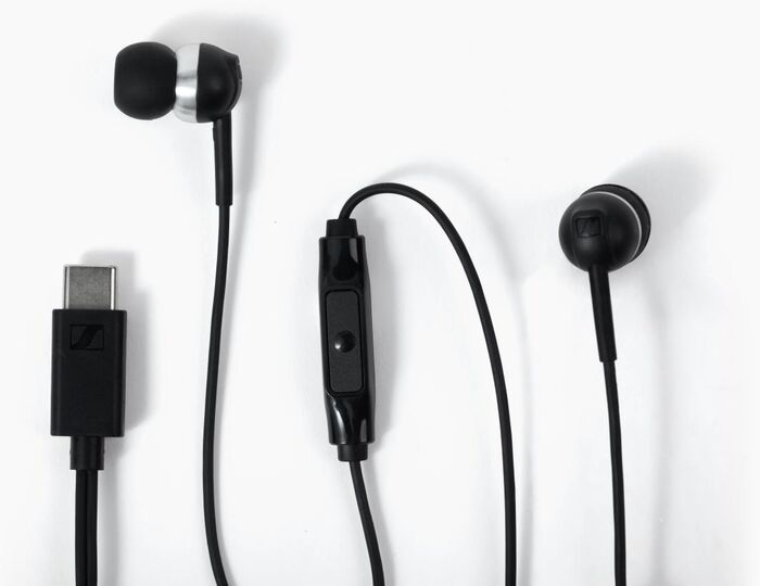 Sennheiser CX80U USB-C heyrnatól