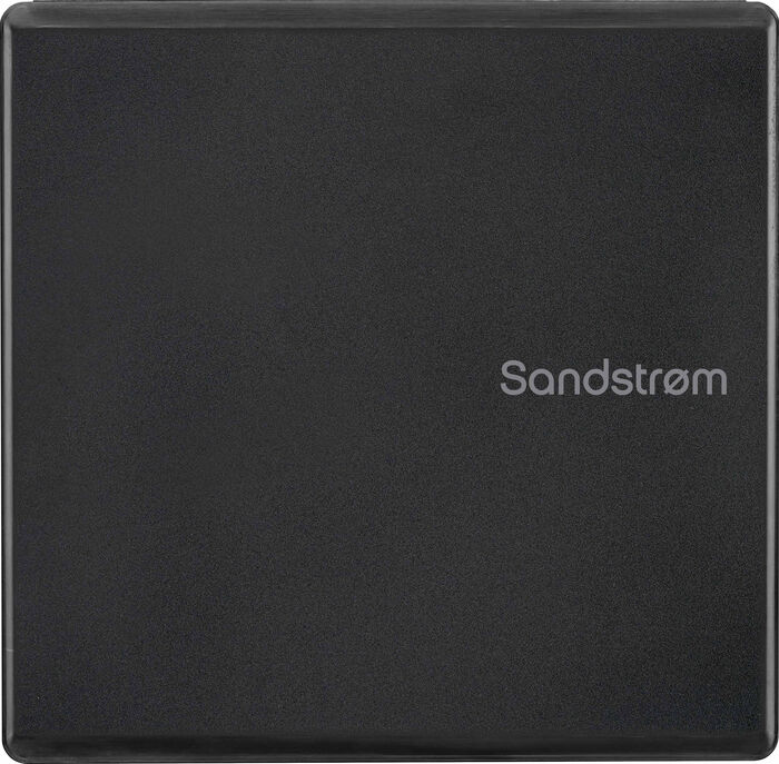 Sandstrøm Ultra Slim DVD/CD drif - Svart