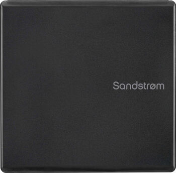 Sandstrøm Ultra Slim DVD/CD drif - Svart