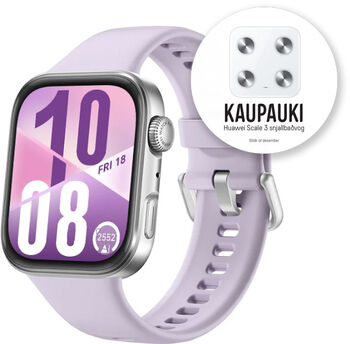 Huawei Watch Fit 4 snjallúr - Fjólublátt