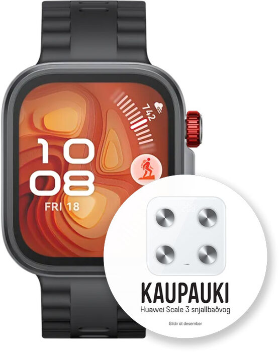 Huawei Watch Fit 4 Pro snjallúr - Svart 