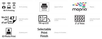 Canon SELPHY CP1300 Ljósmyndaprentari - Svartur