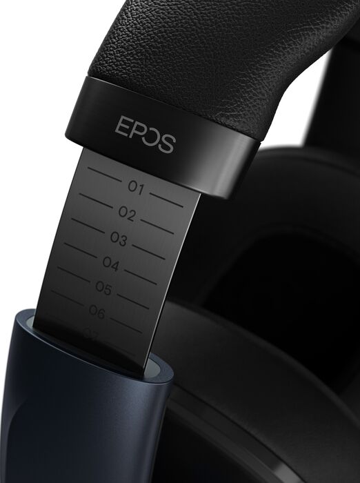 EPOS H6 Pro lokuð leikjaheyrnartól - Blá