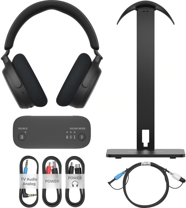 Sennheiser RS 275 TV þráðlaus heyrnartól - Svört